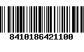 Código de Barras 8410186421100