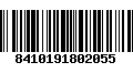 Código de Barras 8410191802055