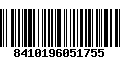 Código de Barras 8410196051755