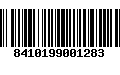 Código de Barras 8410199001283