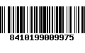 Código de Barras 8410199009975