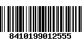 Código de Barras 8410199012555