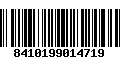 Código de Barras 8410199014719