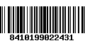 Código de Barras 8410199022431