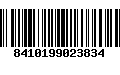 Código de Barras 8410199023834