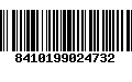 Código de Barras 8410199024732