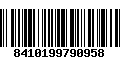 Código de Barras 8410199790958