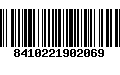 Código de Barras 8410221902069