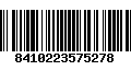 Código de Barras 8410223575278