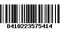 Código de Barras 8410223575414