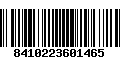 Código de Barras 8410223601465