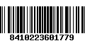 Código de Barras 8410223601779