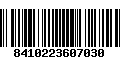 Código de Barras 8410223607030