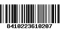 Código de Barras 8410223610207