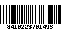 Código de Barras 8410223701493