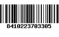 Código de Barras 8410223703305