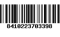 Código de Barras 8410223703398