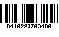 Código de Barras 8410223703480