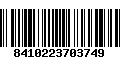 Código de Barras 8410223703749