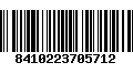 Código de Barras 8410223705712