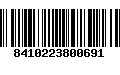 Código de Barras 8410223800691