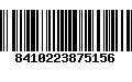 Código de Barras 8410223875156