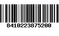 Código de Barras 8410223875200