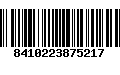 Código de Barras 8410223875217