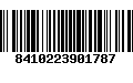 Código de Barras 8410223901787