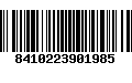 Código de Barras 8410223901985