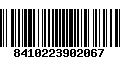 Código de Barras 8410223902067