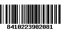 Código de Barras 8410223902081