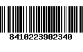 Código de Barras 8410223902340