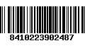 Código de Barras 8410223902487