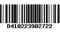 Código de Barras 8410223902722