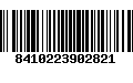 Código de Barras 8410223902821