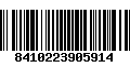 Código de Barras 8410223905914