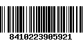 Código de Barras 8410223905921