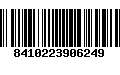 Código de Barras 8410223906249