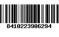 Código de Barras 8410223906294