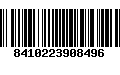 Código de Barras 8410223908496