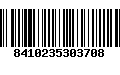 Código de Barras 8410235303708