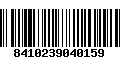 Código de Barras 8410239040159