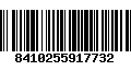 Código de Barras 8410255917732