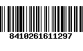 Código de Barras 8410261611297