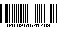 Código de Barras 8410261641409