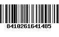 Código de Barras 8410261641485