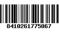 Código de Barras 8410261775067