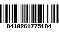 Código de Barras 8410261775104