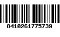 Código de Barras 8410261775739